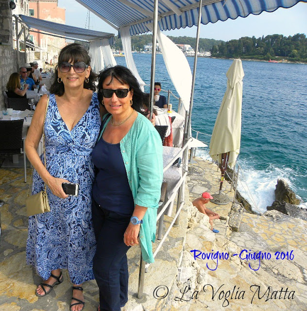 Linda & Chiara a Rovigno in Istria