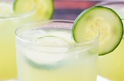 CUCUMBER LIME AGUA FRESCA RECIPE #mexicandrink