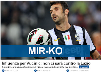 Mirko Vucinic - Juventus-Lazio