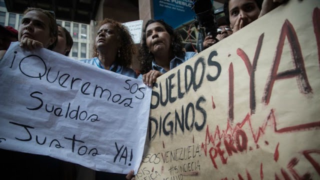 Trabajadores reclaman nuevo decreto de aumento salarial