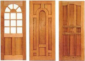 Pintu Minimalis Kayu Jati