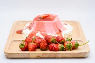 crème aux fraises au mascarpone