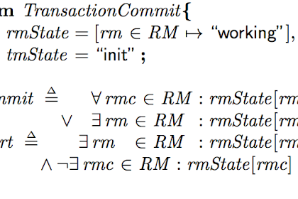 Tla+/Pluscal Solution For Modeling Of 2-Phase Commit Transactions