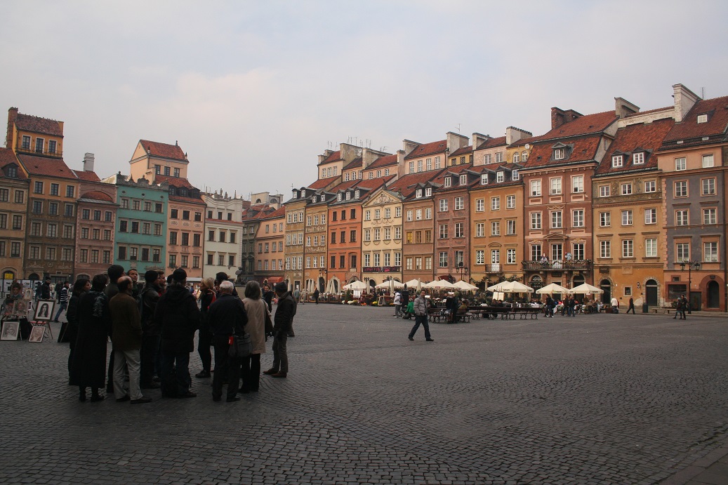 rynek Starého města ve Varšavě