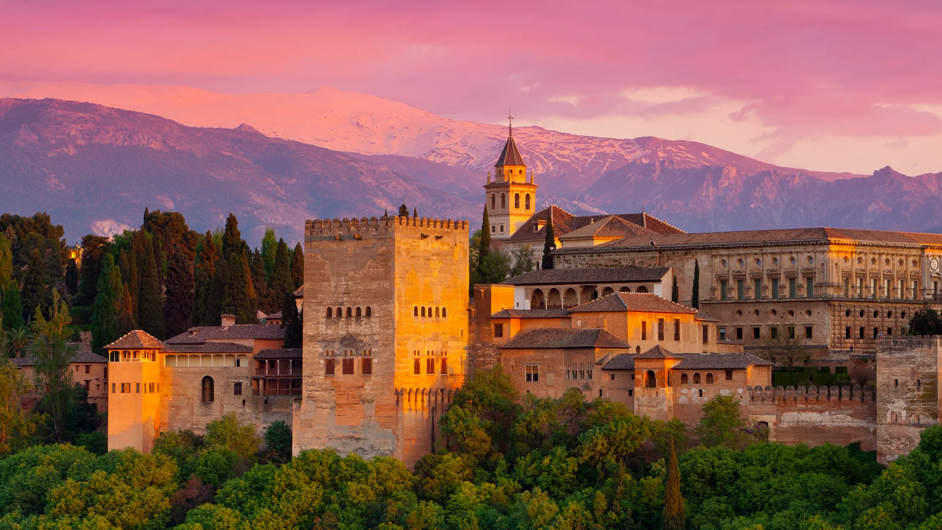 Alhambra Fortress Granada Spain