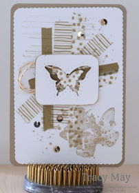 Stampin up Watercolor Wonder Washi tape Tracy May card making ideas