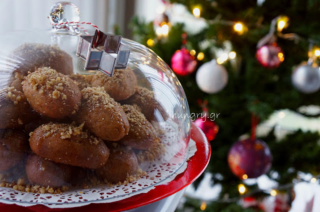 Melomakarona - Greek Christmas Honey Cookies