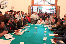 Avanza el trabajo para dar solución a conflictos agrarios en SLP. 6 de Octubre, 2010.