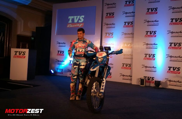 Aravind KP Sherco-TVS Team In Dakar Rally 2017