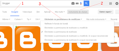 căutare imagini pe Google