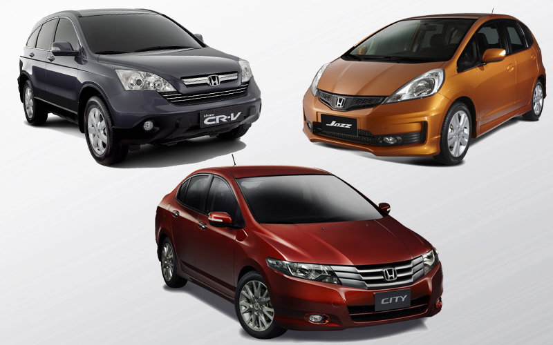 2011-2014 Honda Jazz, City and CR-V