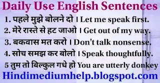 Daily-Use-English-Sentences