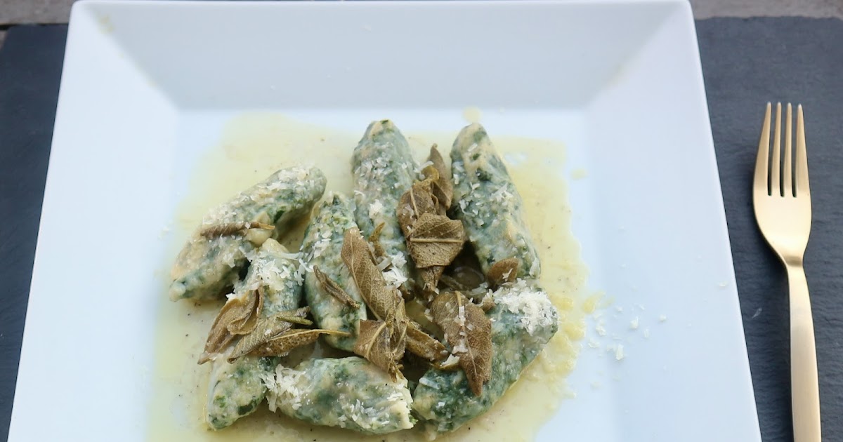 Malfatti mit Salbeibutter