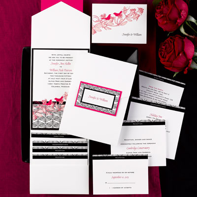 The Purple Mermaid features the hottest pocket wedding invitations on the 