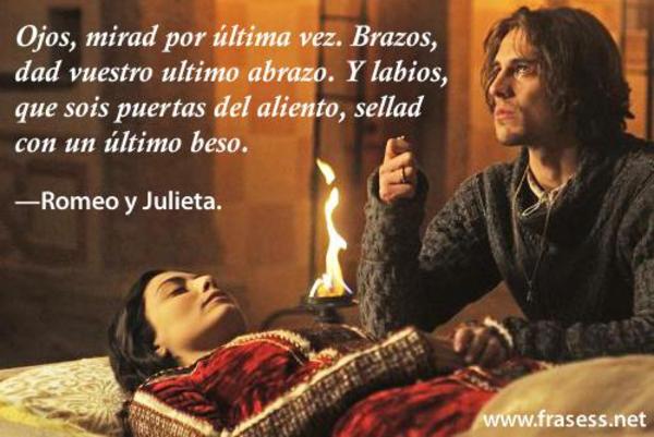 Frases De Romeo Y Julieta - Frases de Romeo y Julieta de Willilam Shakespeare Frases de 
