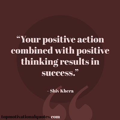 positive thought on positive thinking positive actions and success