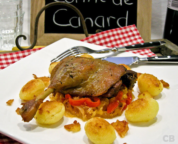 Franse confit de canard