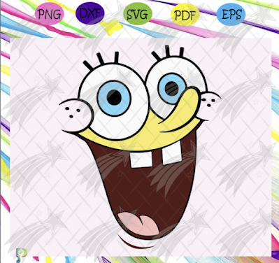 spongebob face png