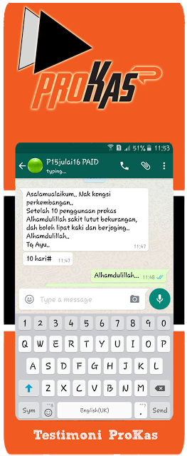 PROKAS PENAWAR SAKIT LUTUT DAN SAKIT BELAKANG - ISTIMEWA 