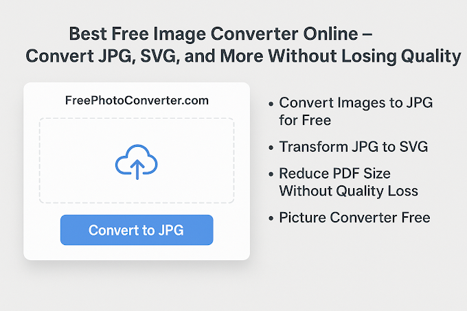 Best Free Image Converter Online – Convert JPG, SVG, and More Without Losing Quality