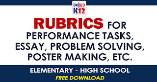 rubrics for performance task tagalog