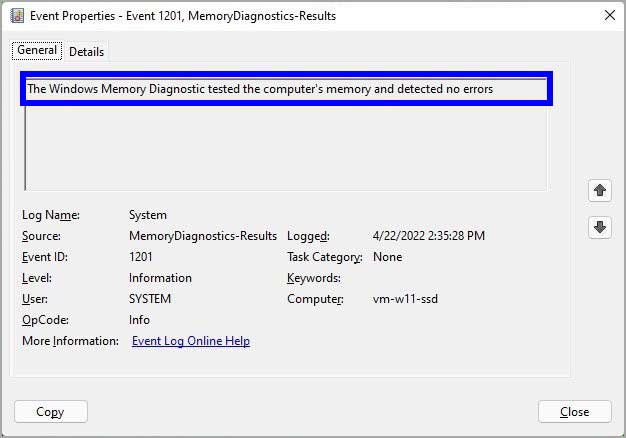 9-windows-memory-diagnotic-results