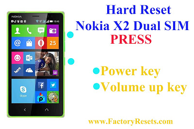 Hard Reset  Nokia X2 Dual SIM