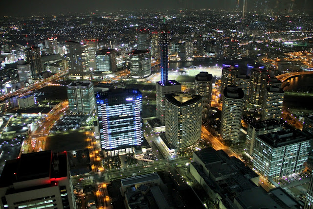 日本 橫濱 橫濱地標大廈 夜景