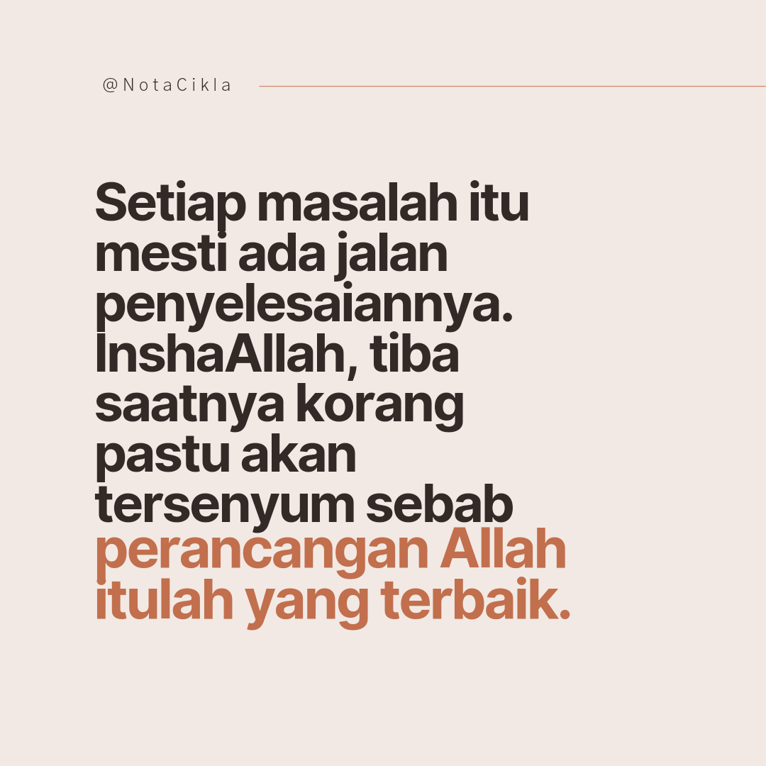 Sabar.