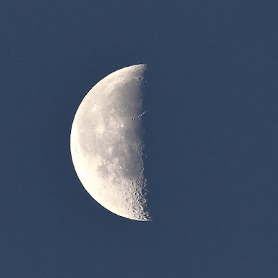 The moon on 5 Feb 2021