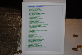 psych themed party ideas. this was for a bridal shower, but could apply to any party!