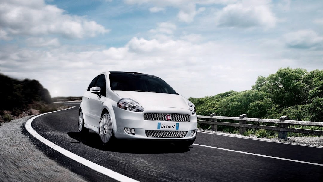 Fiat Punto Car HD Wallpaper