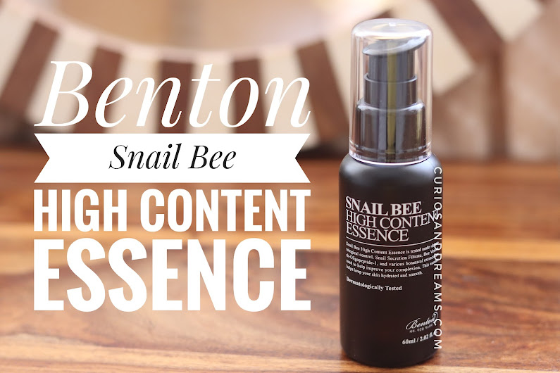 Benton Snail Bee High Content Essence, Benton Snail Bee High Content Essence Review, Benton Snail Bee, Benton essence review, Benton india