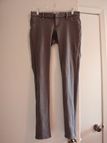 Grey Skinny Pants