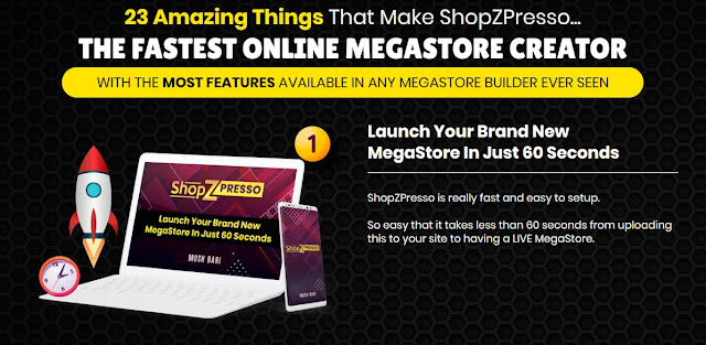 Launch Your Brand New MegaStore In Just 60 Seconds???