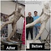 Andres Iniesta Naked Statue Have Gotten Dressed 