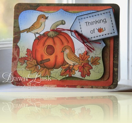Oct2 Pumpkin Birdhouse