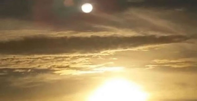 Αγνώστου ταυτότητας «σφαίρα» εμφανίστηκε στον ουρανό πάνω από τον Ήλιο