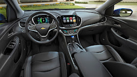 Interior view of 2016 Chevrolet Volt