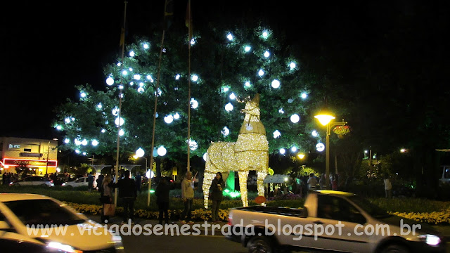 Decoração natalina de Gramado, RS