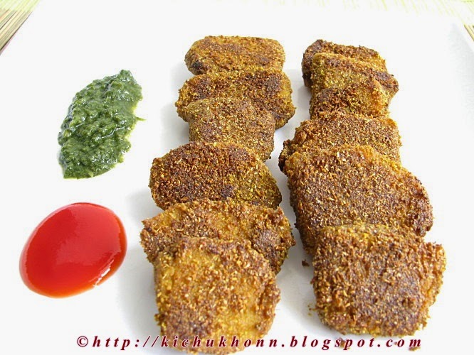 Crispy fried arbi 