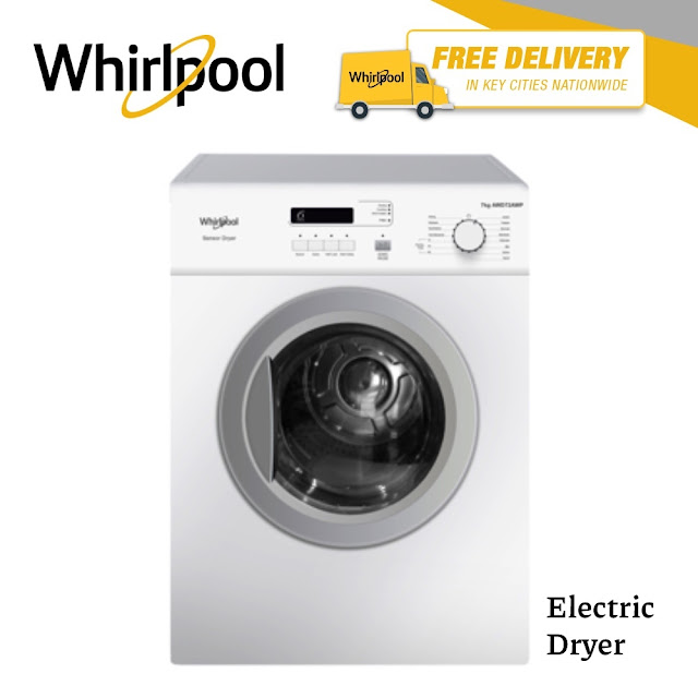 Whirlpool 7.2 kg Front Load Electric Dryer AWD72AWP