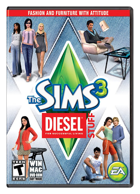 Los Sims 3 Diesel Accesorios PC Full Español Reloaded Descargar 2012 