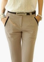 <br />honour fashion womens Skinny Office Casual Slim Pencil Pants Trousers