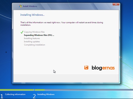 Cara Gampang Install Windows 7 pada Komputer (Full Gambar)