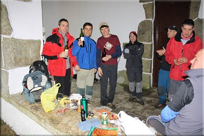 Amaiketako en la ermita de Artikutza