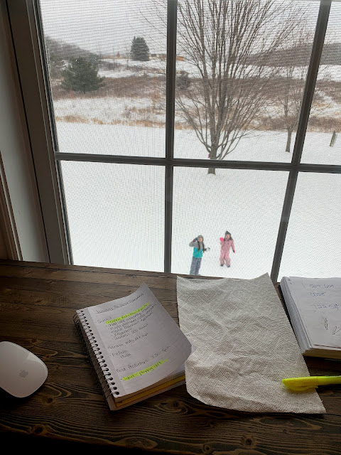 Ruple Farms - Playing in Snow