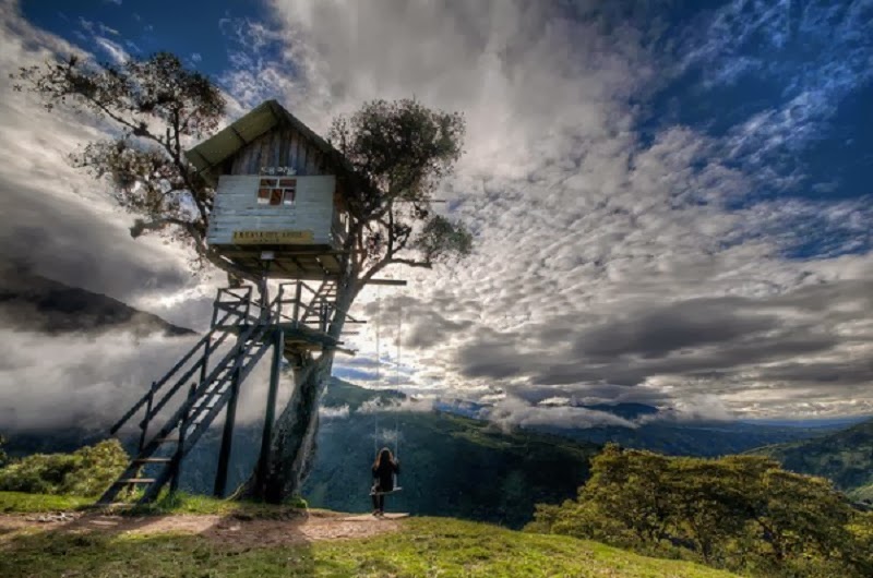 The Wildest Swing in Your Life in Ecuador