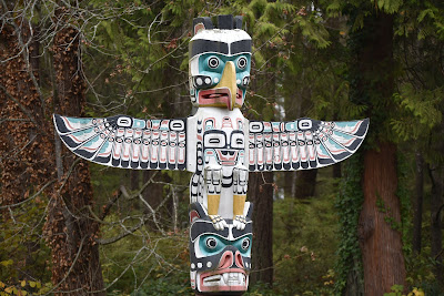 Stanley Park Vancouver Totem Pole TCT.