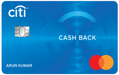 Citi Cashback Credit Card Benefits